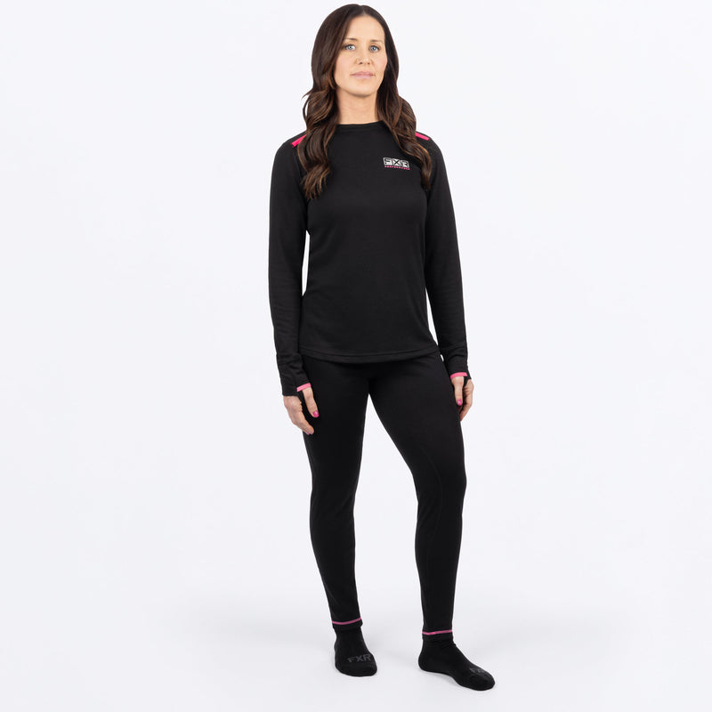 VapourMerino_Pant_W_BlackEPink_211461-1094_fullbody