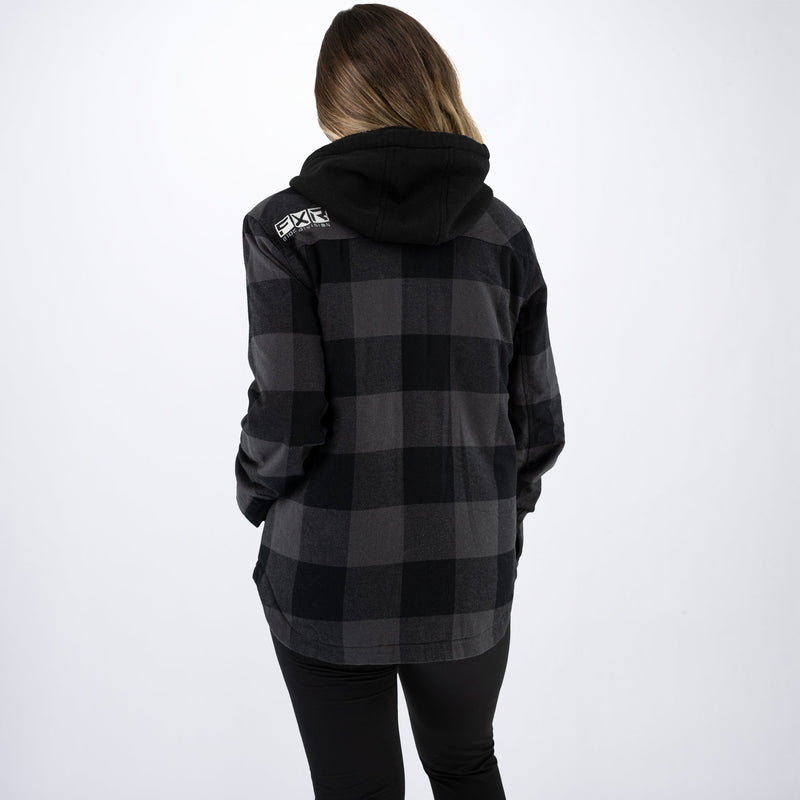 TimberInsulatedFlannel_Jacket_W_CharBlack_211211-_3710_Back