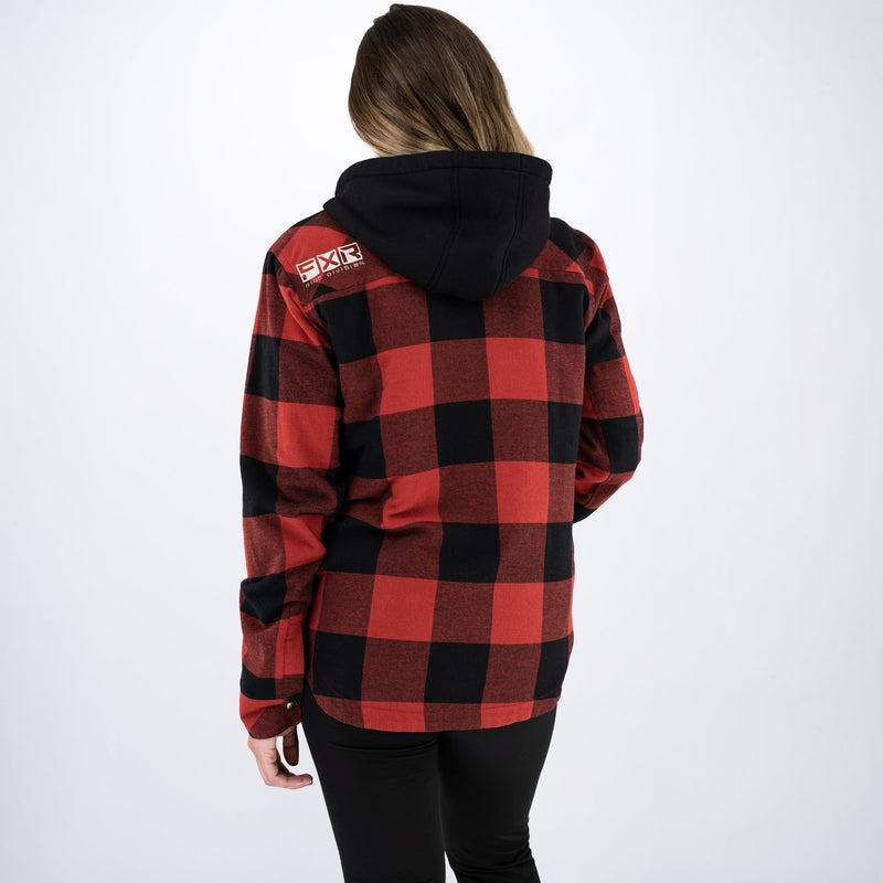 TimberInsulatedFlannel_Jacket_W_RustBlack_211211-_3710_Back