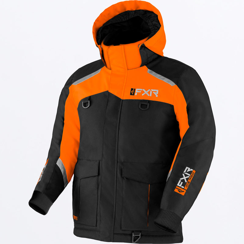 ExcursionIcePro_Jacket_Y_BlackOrange_220426-_1030_Front