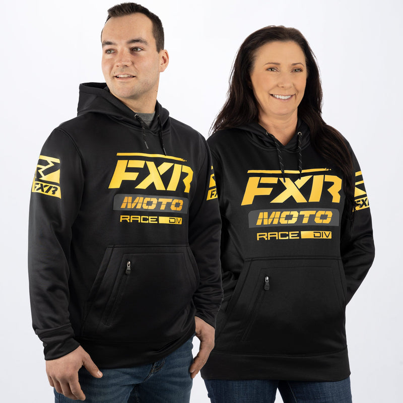 Unisex Moto Tech Pullover Hoodie