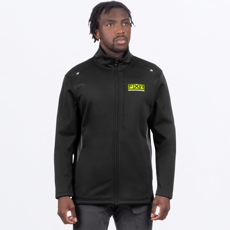 ElevationTech_ZipUp_M_BlackHiVis_231101-_1065_front