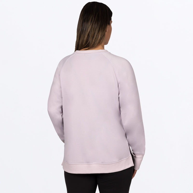 Women's Side Star Crewneck Pullover Sweater