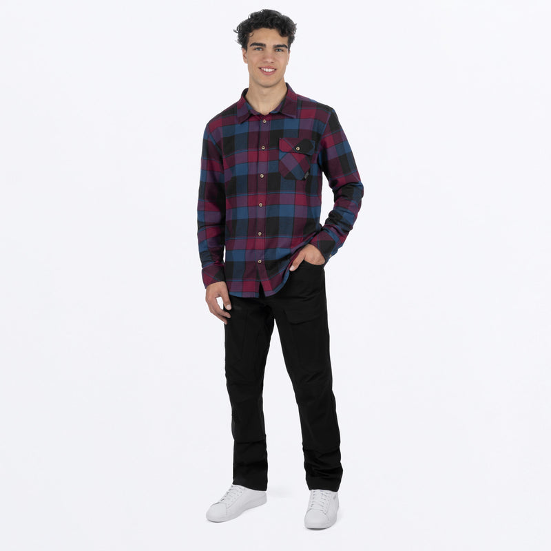 Timber_Flannel_Shirt_M_DarkSteelMerlot_231116_0327_frontFULL