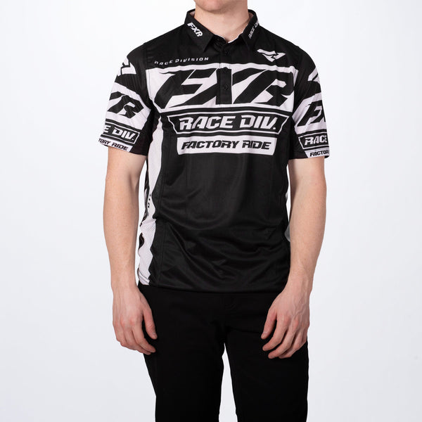 Men's Race Division Tech Polo Shirt