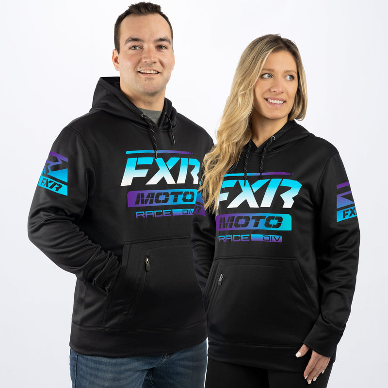 Unisex Moto Tech Pullover Hoodie