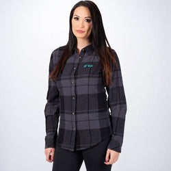 Women's Track Plaid Shirt