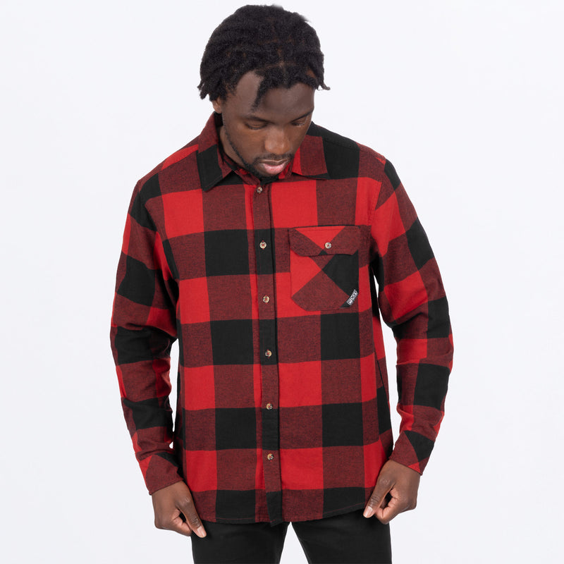 TimberFlannel_Shirt_M_RustBlack_231116-_3710_Detail