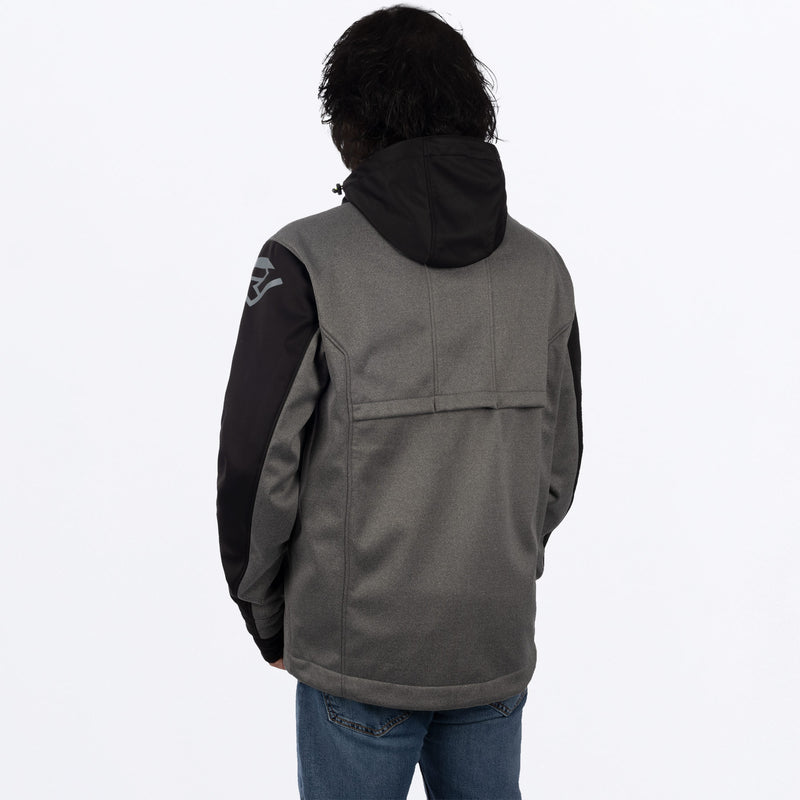 HeliumRideSS_Jacket_GreyHeatherHiVis_230912-_0765_back