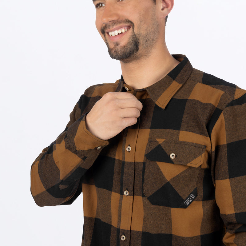 Timber_Flannel_Shirt_M_CopperBlack_231116_1910_Detail