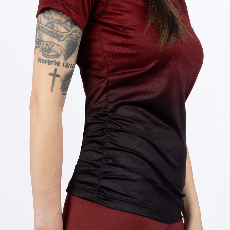 ExhaleActive_TShirt_W_Merlot_231419-_2712_Side1