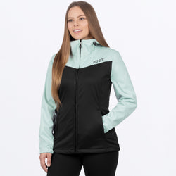 RidgeSoftshell_Jacket_W_BlackLtSage_242200-_1071_Front