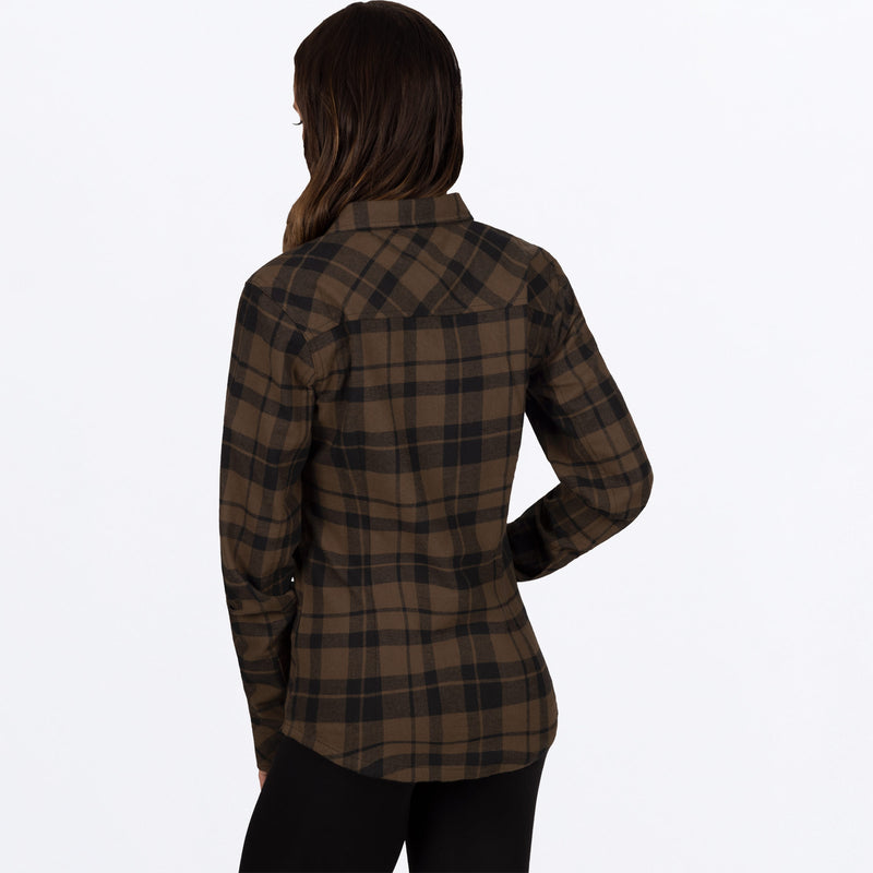 TimberFlannel_Shirt_W_BronzeBlack_231209-_3810_back