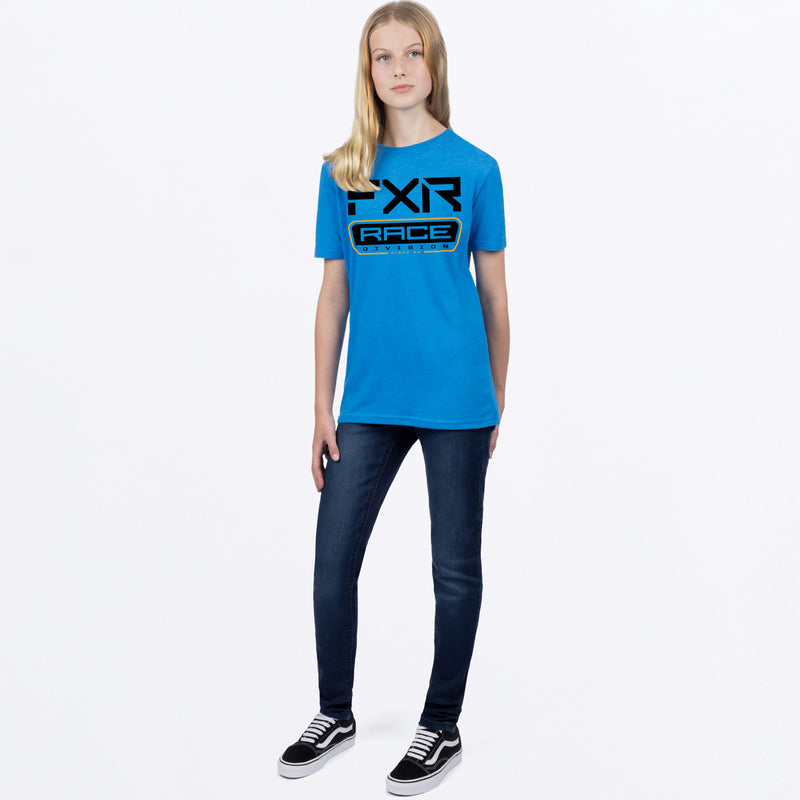 RaceDivPrem_TShirt_Y_BlueHeatherBlack_241534-_4110_frontFULL