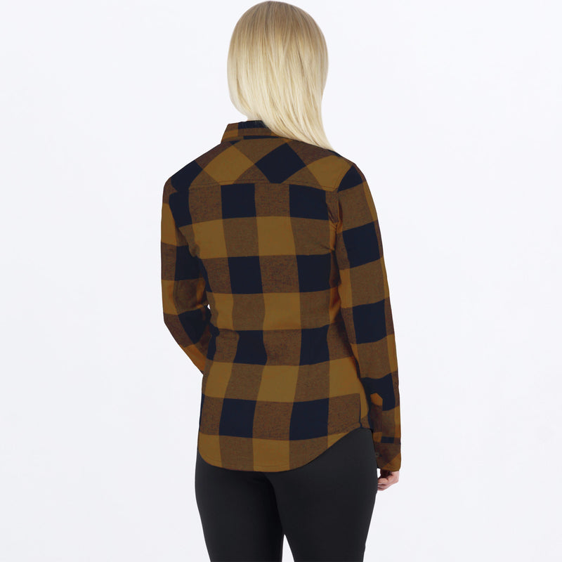 TimberFlannel_Shirt_W_CopperBlack_231209-_1910_back