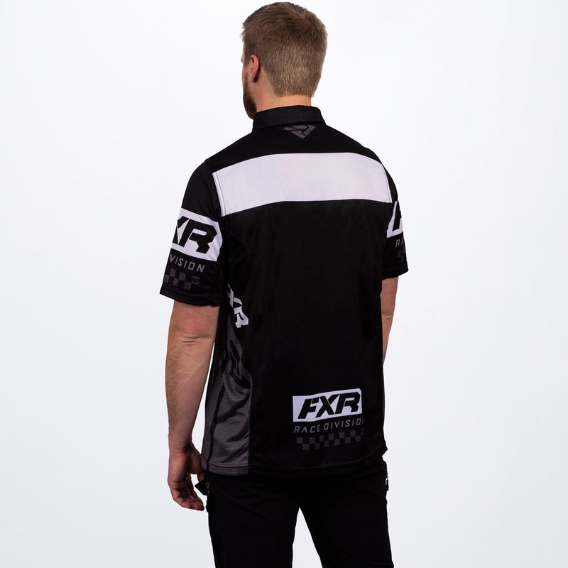 Men's Race Division Tech Polo Shirt