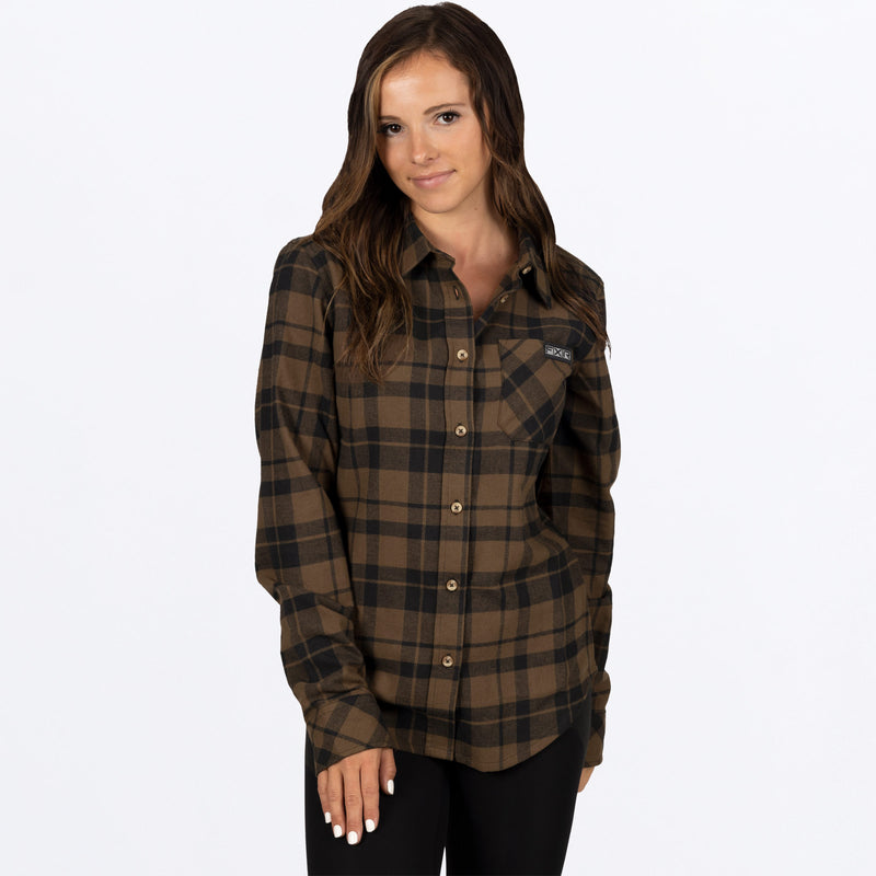 TimberFlannel_Shirt_W_BronzeBlack_231209-_3810_front