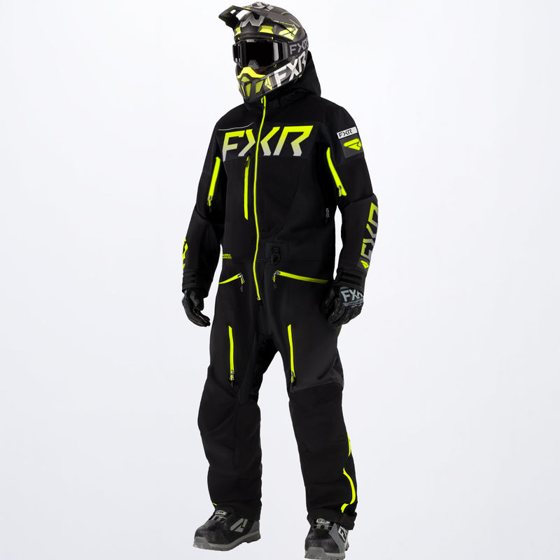 Ranger_Monosuit_M_BlackHiVis_Front