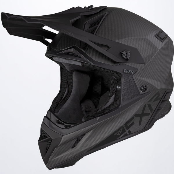 Helium Carbon Helmet with Quick Release Buckle