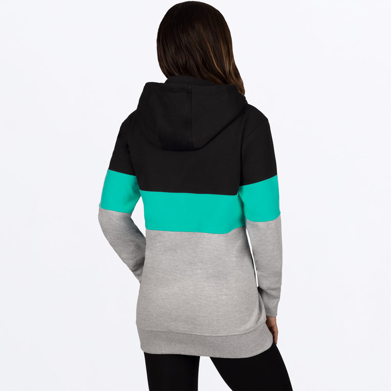 Women's Stripe Pullover Hoodie