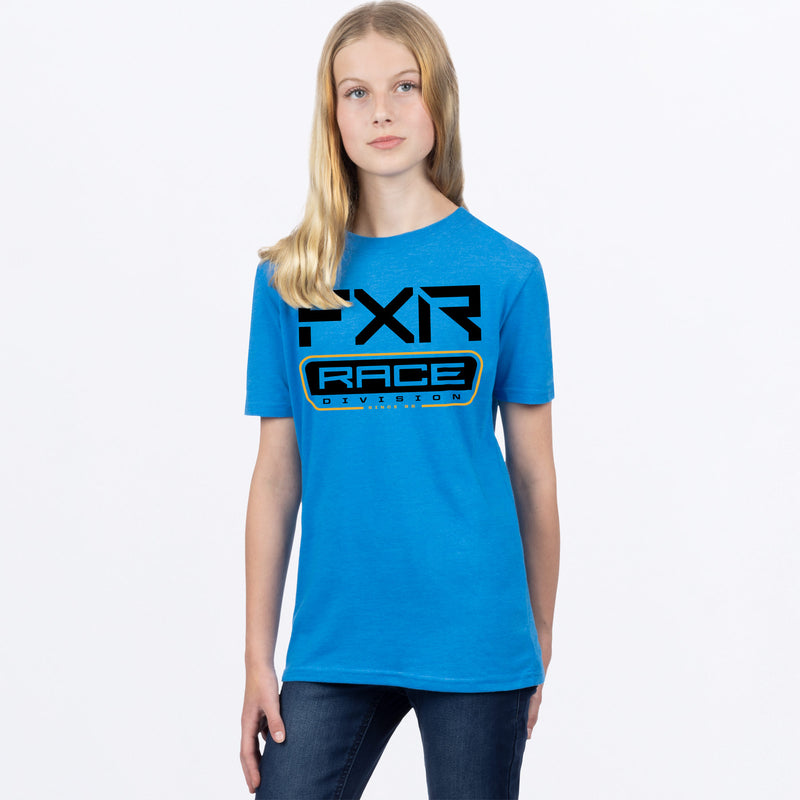 RaceDivPrem_TShirt_Y_BlueHeatherBlack_241534-_4110_Front