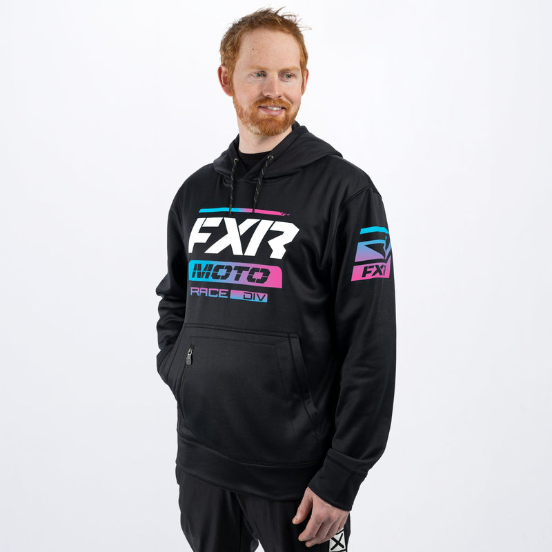 Unisex Moto Tech Pullover Hoodie