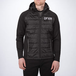 Men's Evo Quilted Zip-Up Hoodie